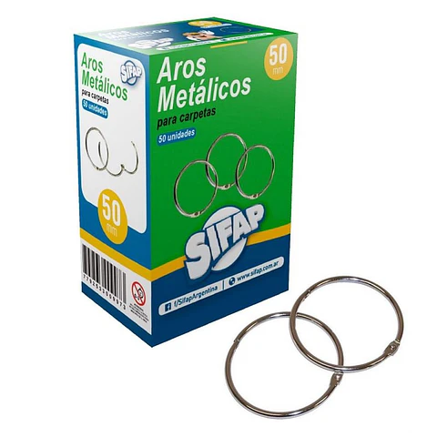 Aro Metalico Sifap 50mm X 50u