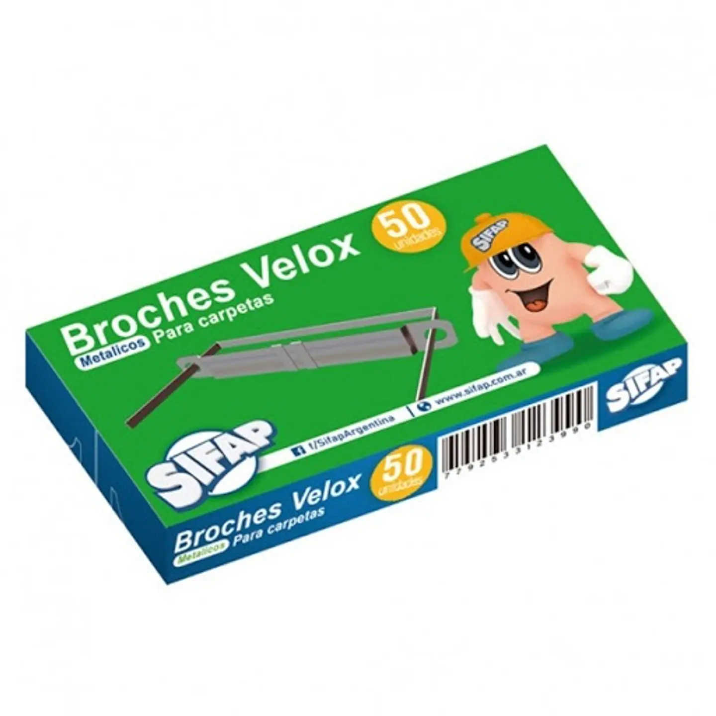Broche Nepaco Sifap Velox Metal X 50u. 1