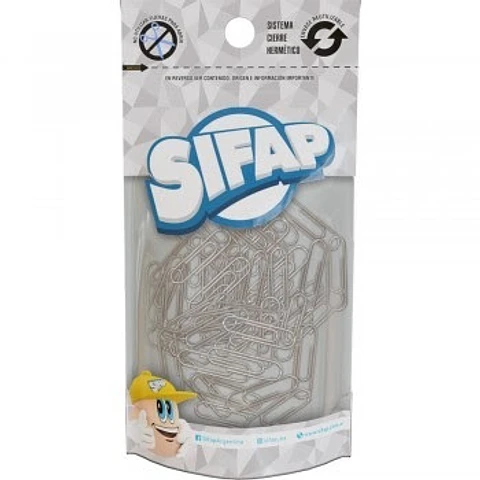 Clips Sifap Metalico Triangular X100u Doypack