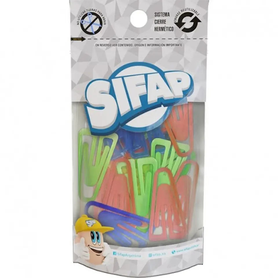 Clips Sifap Triangular X40u Doypack 1