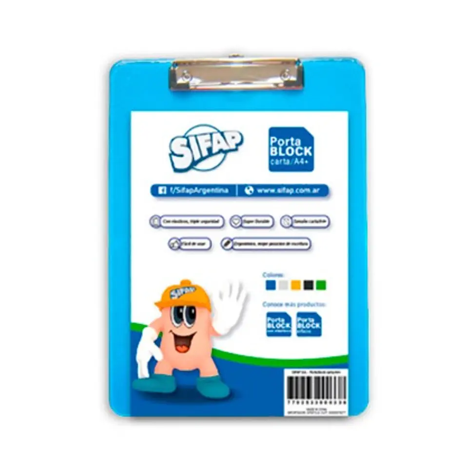 Porta Block Sifap A4 Acrilico V/colores 1