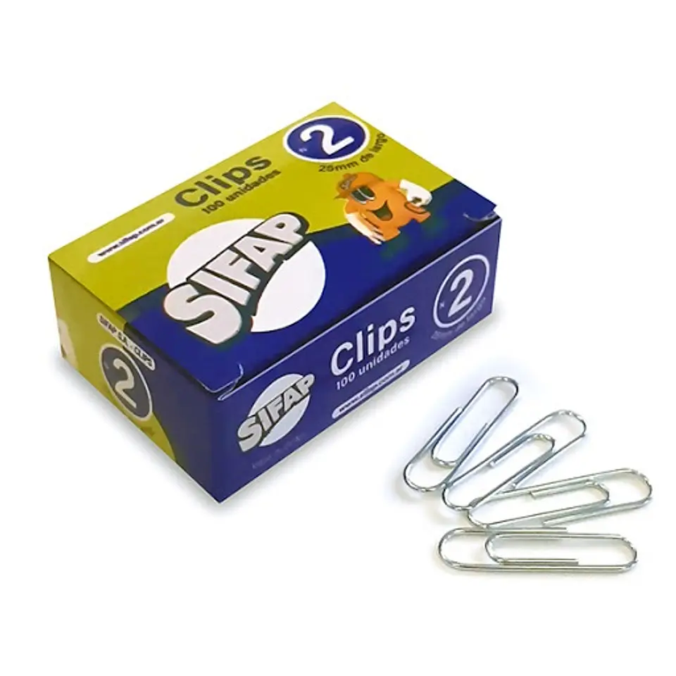 Clip Sifap Metalico Nº2 X100u. 1
