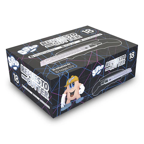 Repuesto Sifap Para Cutters 18mm X 10u.