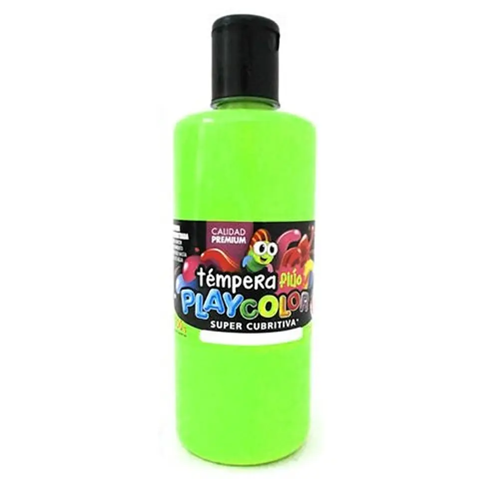 Tempera Playcolor Botella X750cc Fluo 1
