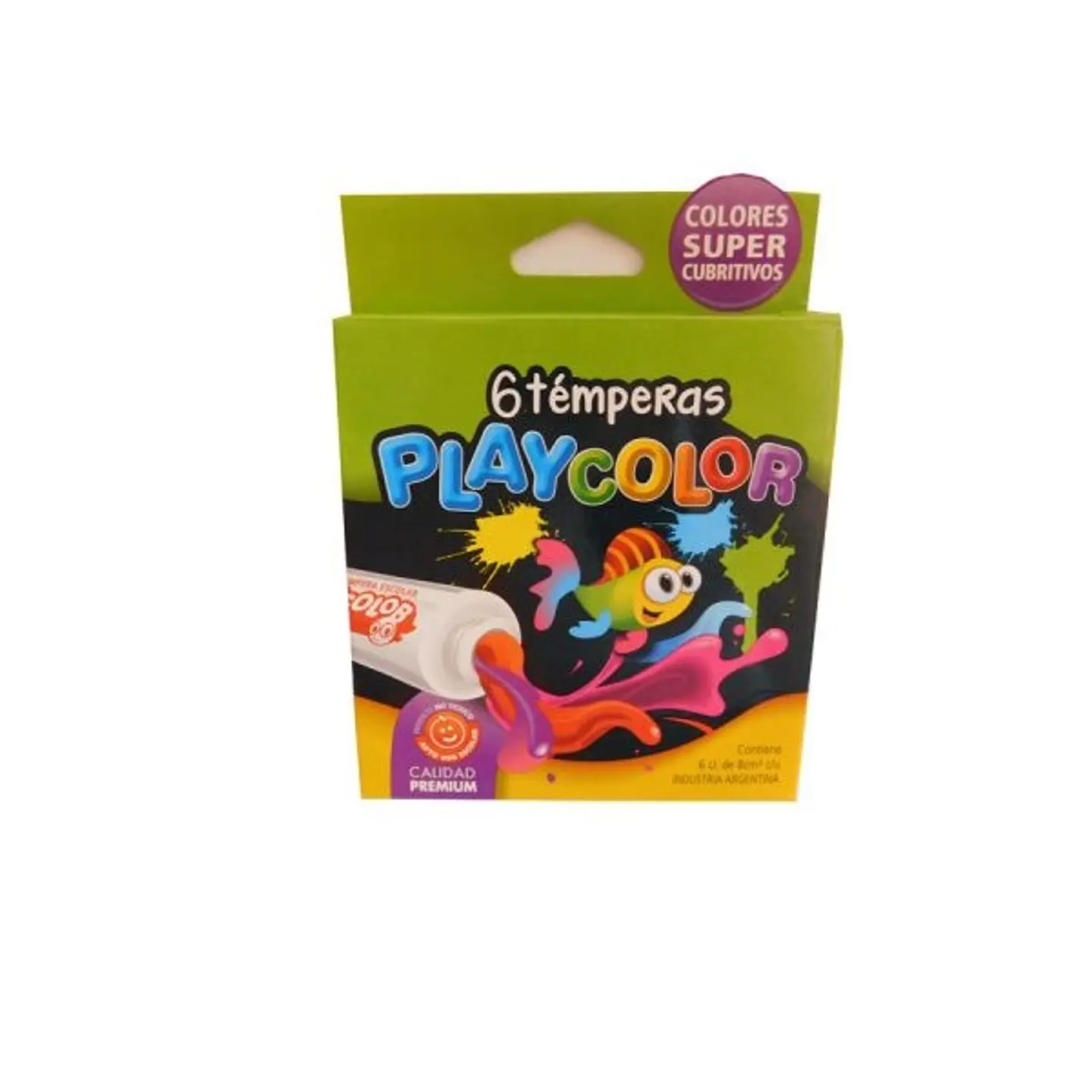 Tempera Playcolor X 6u Surtidos 1