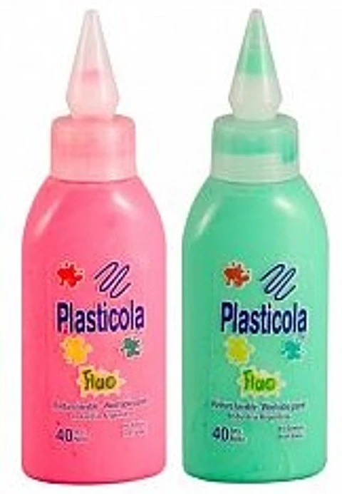 Adhesivo Plasticola Vinilico X 40 G Fluo