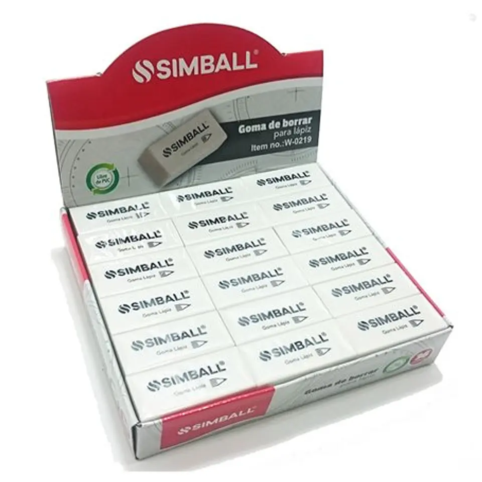 Goma De Borrar Simball Lapiz X36u. 1