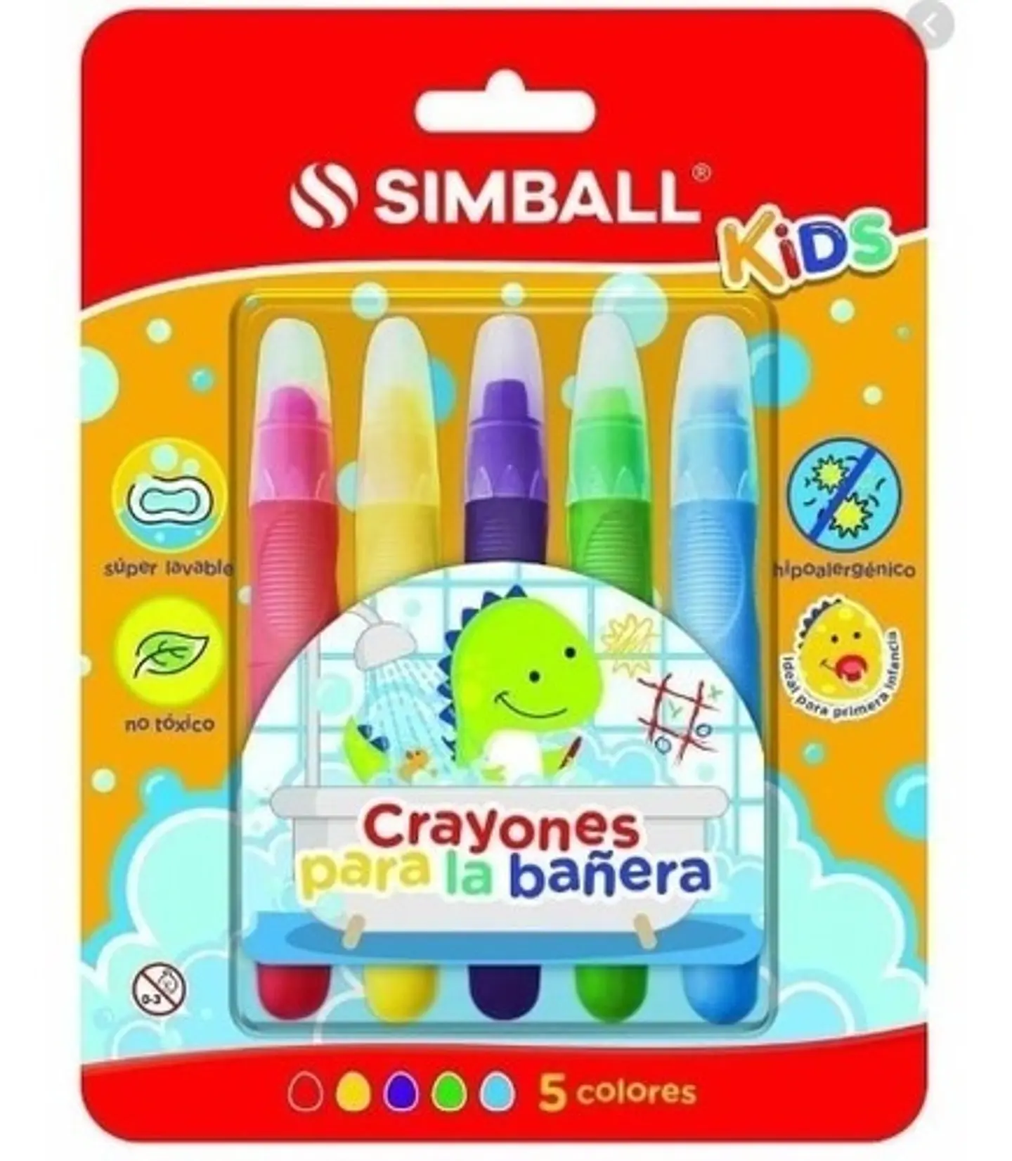 Crayones Simball Para La Bañera X6 1