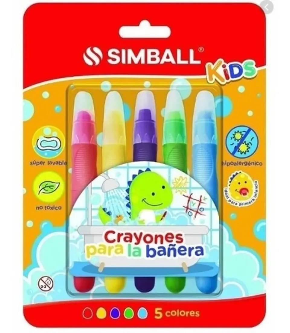 Crayones Simball Para La Bañera X6 1