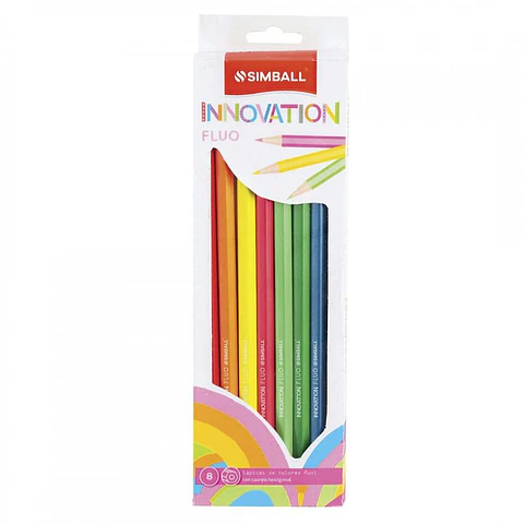 Lapiz Simball Innovation Neon/fluo X8u. Largo