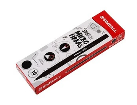 Microfibra Simball Micro 0.4mm Sketch Negro