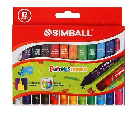 Crayones Simball X12 Jumbo