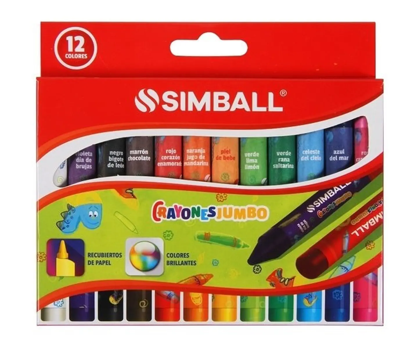 Crayones Simball X12 Jumbo 1