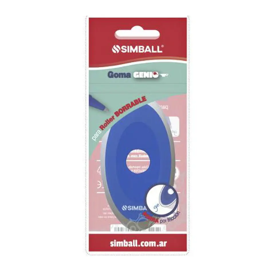 Goma De Borrar Simball Genio 1
