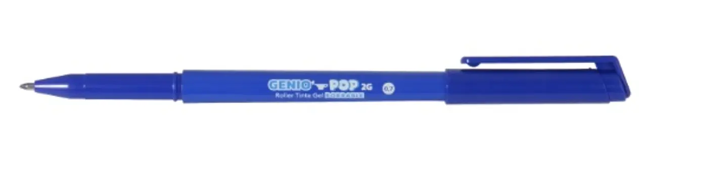 Roller Genio Simball Borrable 2g Pop Azul 1