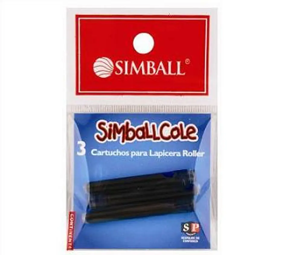 Cartucho Simball Cole Bolsa X3 U. 1