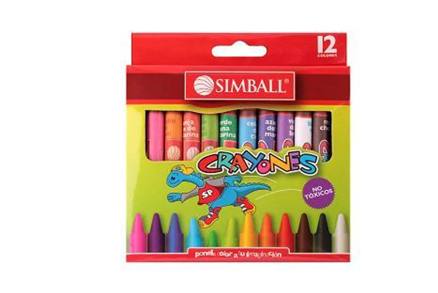 Crayones Simball X12 Escolar 1