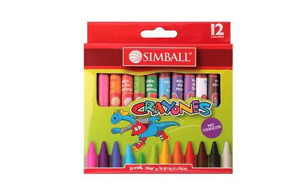 Crayones Simball X12 Escolar 1