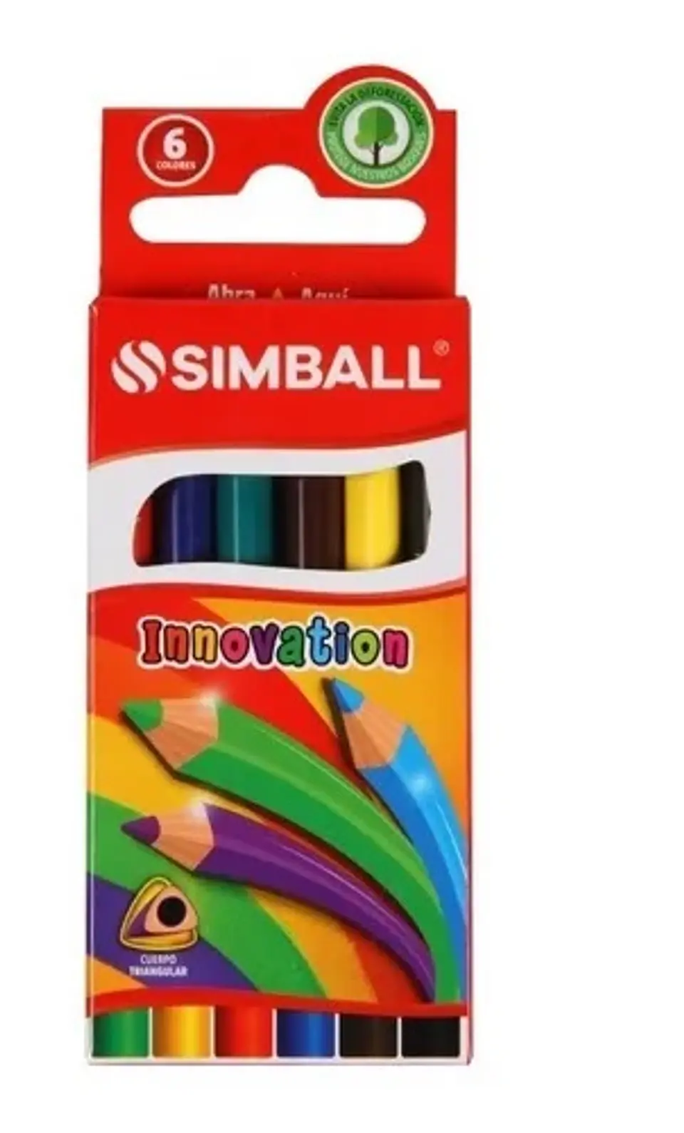 Lapiz Color Simball Innovation X6u. Cortos 1