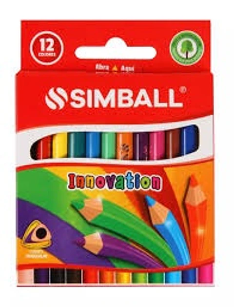 Lapiz Color Simball Innovation X12u. Cortos