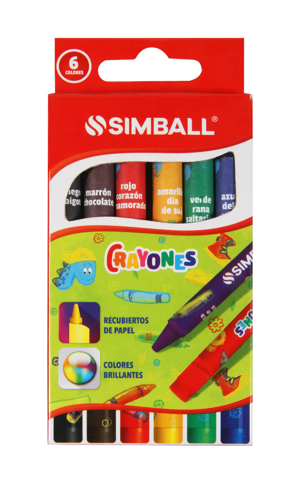 Crayones Simball X6 Escolar 1
