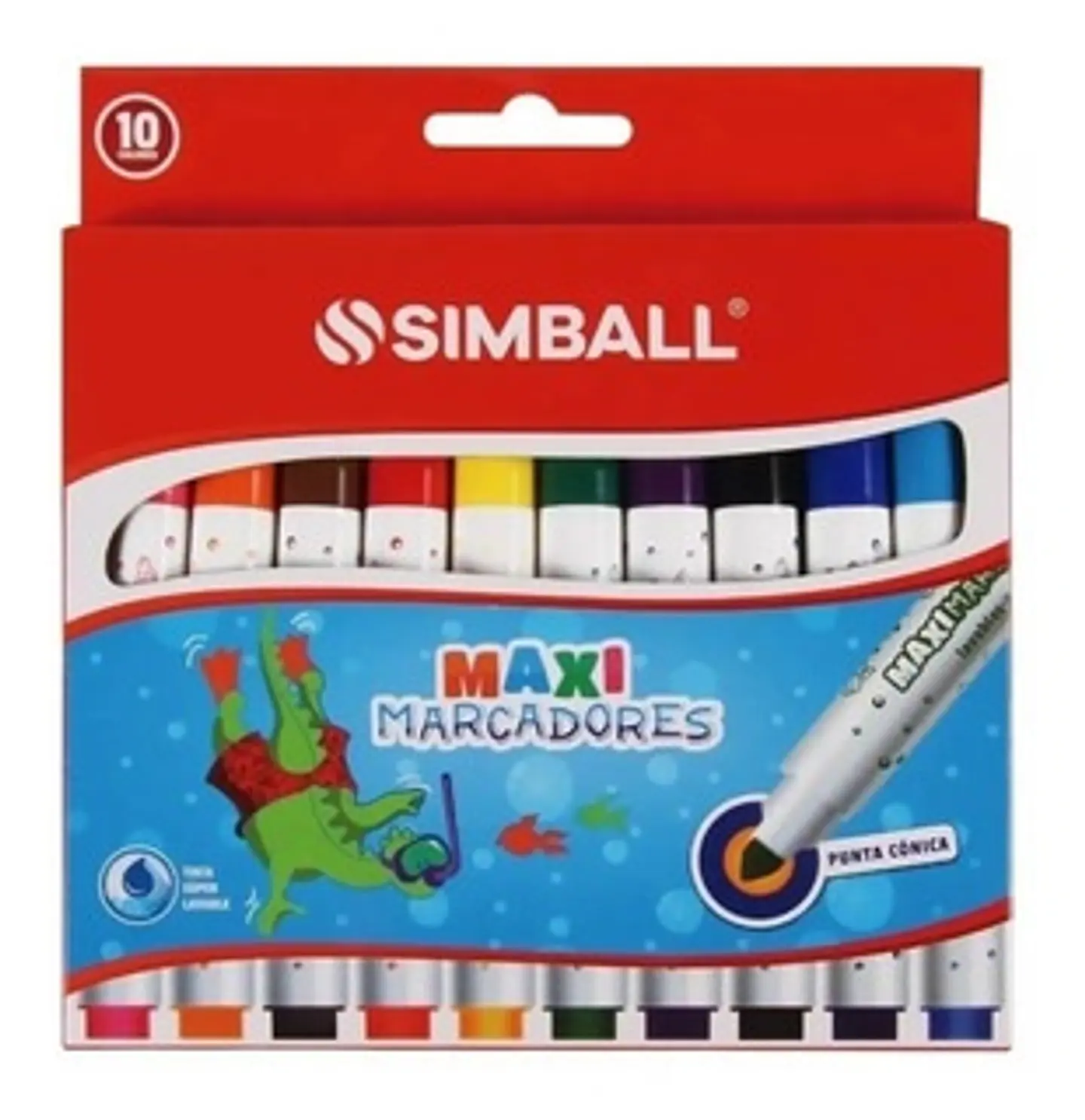 Marcador Simball Maxi X10u. 1
