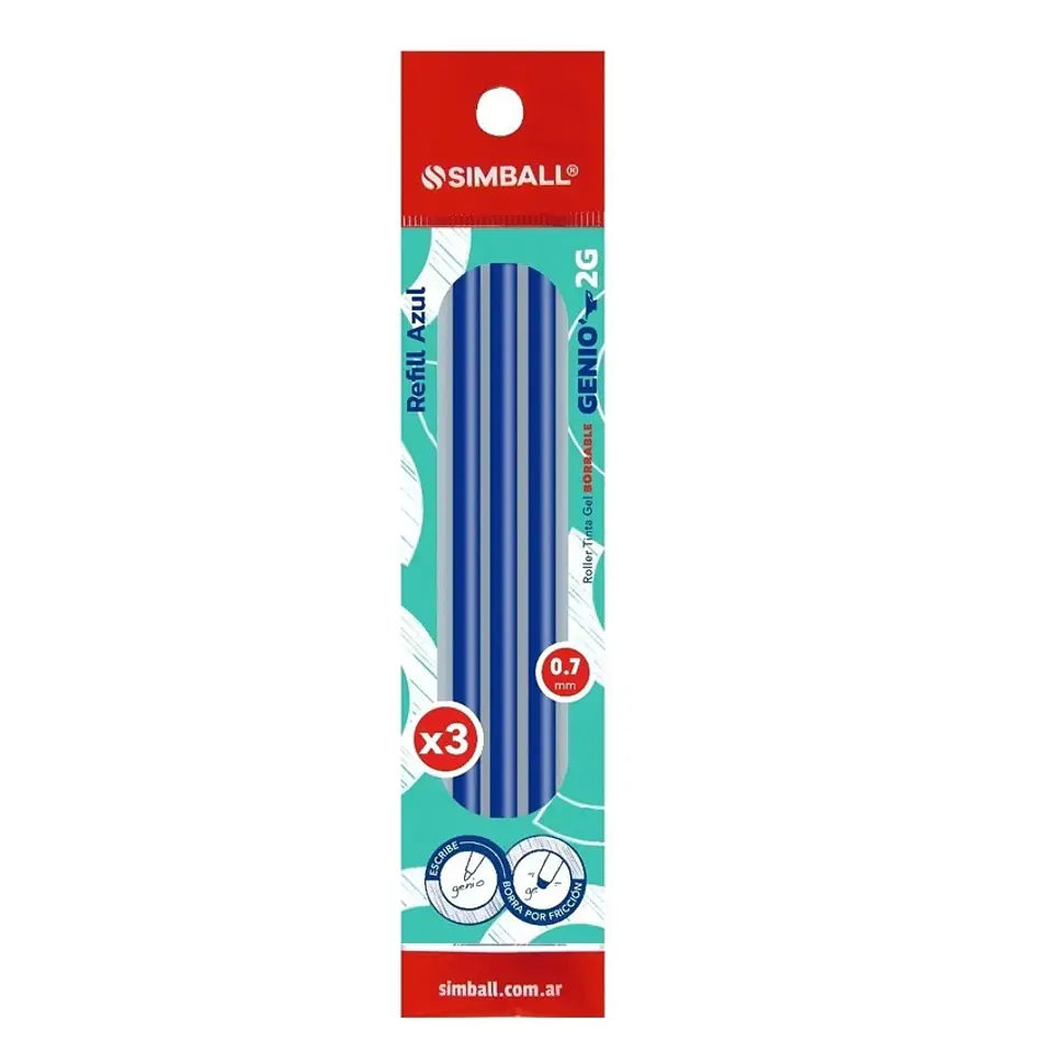 Tanque Simball Genio 2g Blister X 3u. 1