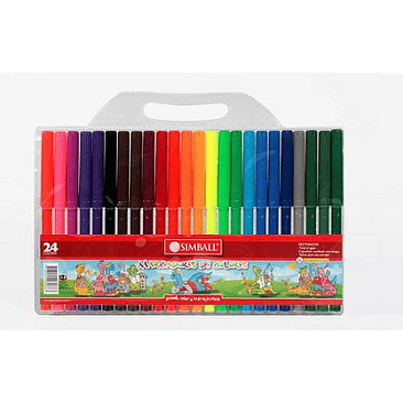 Marcador Simball Al Agua Innovation Largo X20u. 1