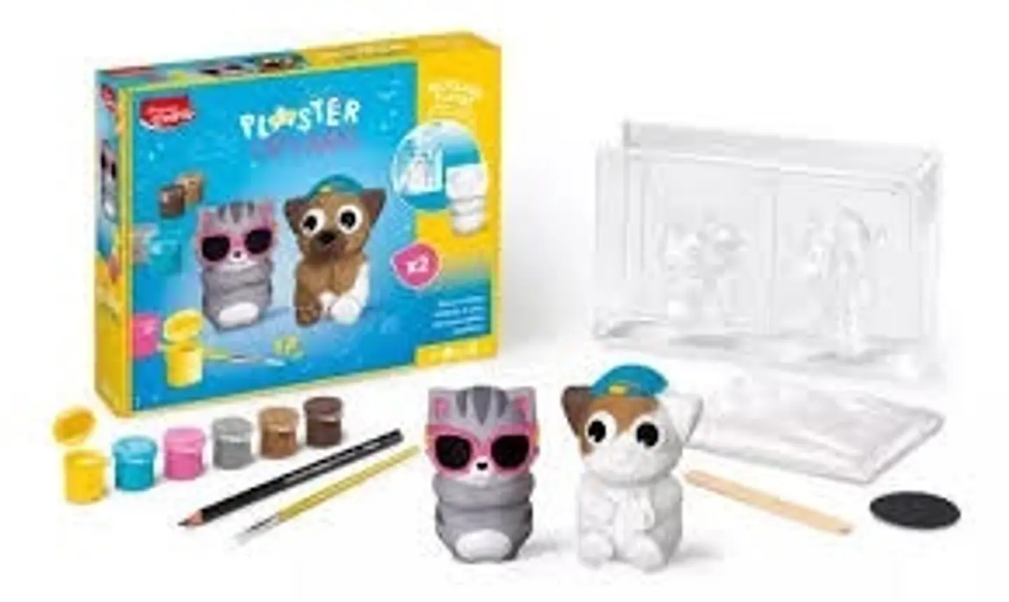 Kit Maped Moldeado De Yeso Gato Y Perro 1