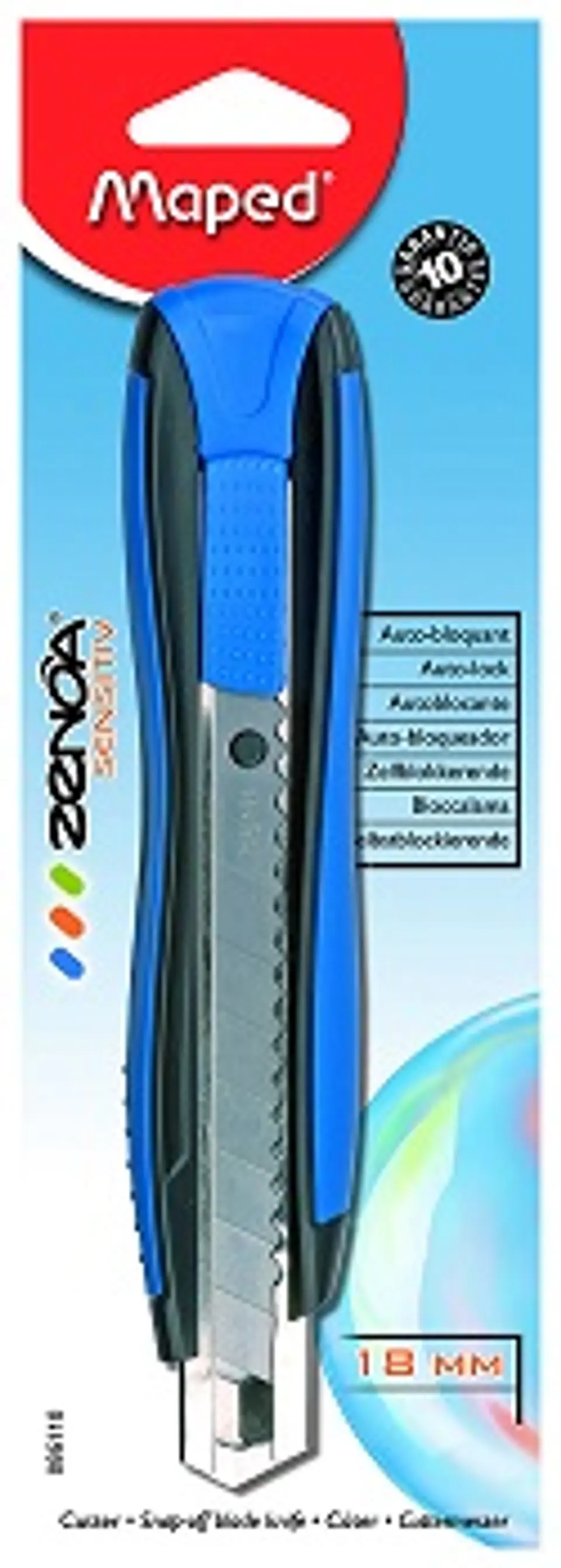 Cutter Maped 18mm Zenoa Sensitive 1