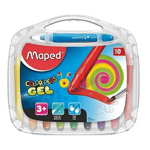 Crayones Maped X10 En Gel