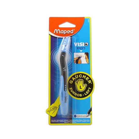 Boligrafo Maped Cap Visio P/zurdos Azul/negro X1