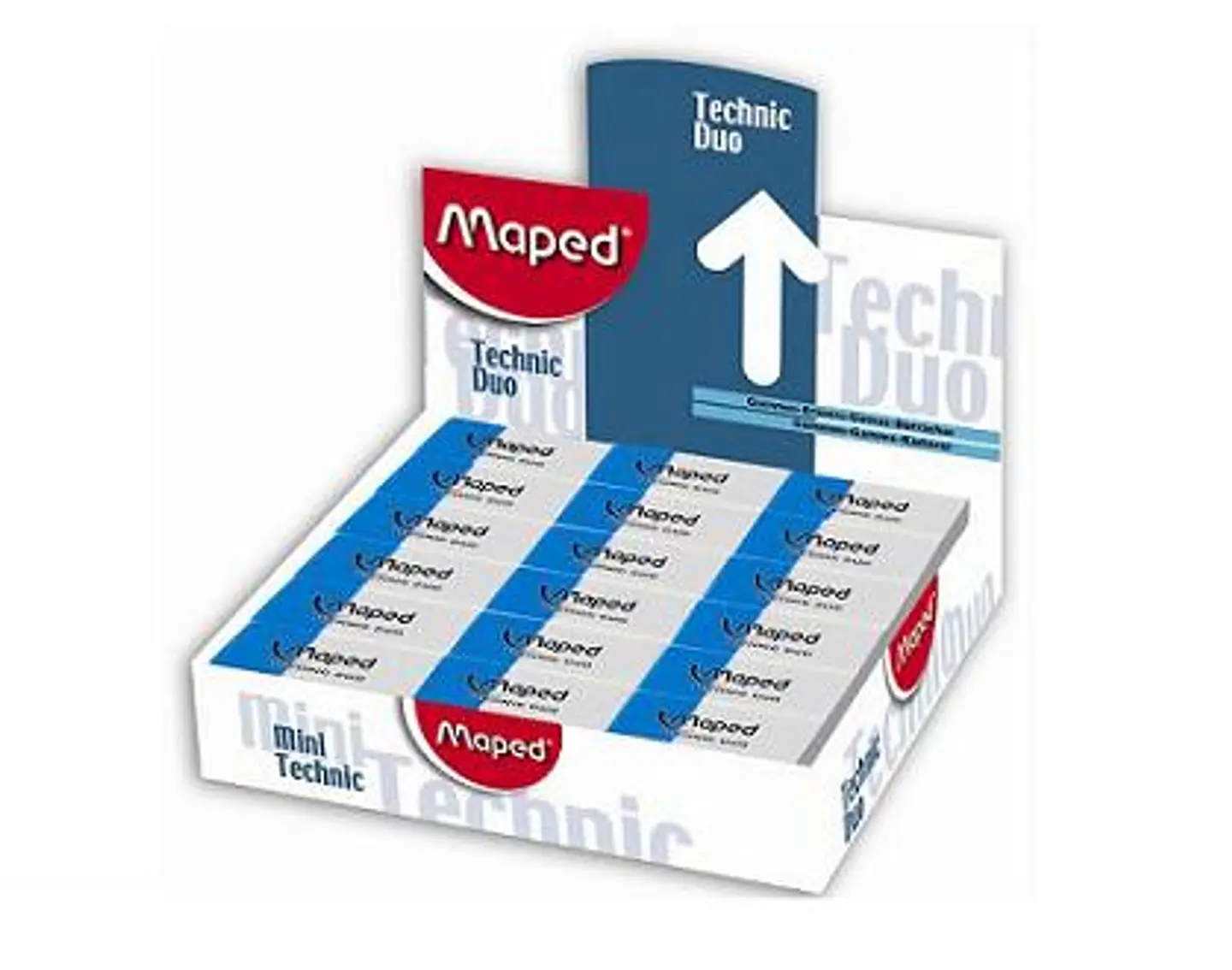 Goma De Borrar Maped Mini Techinic Duo X36u. 1