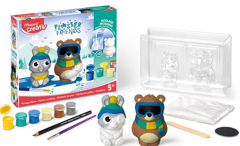 Kit Maped Moldeado De Yeso Oso Y Conejo