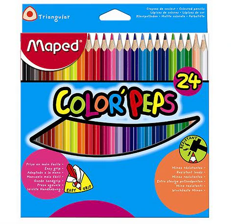 Lapiz Color Maped Color Peps X24u. Strong