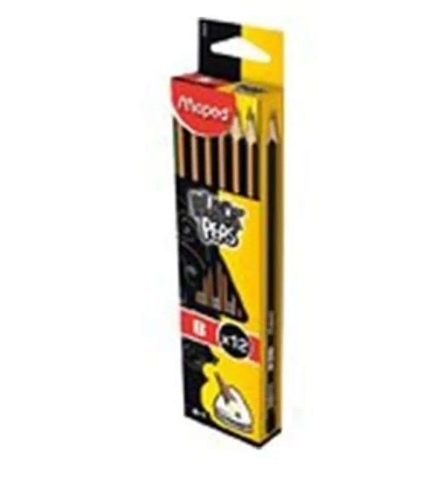 Lapiz Grafito Maped B X12u. 1