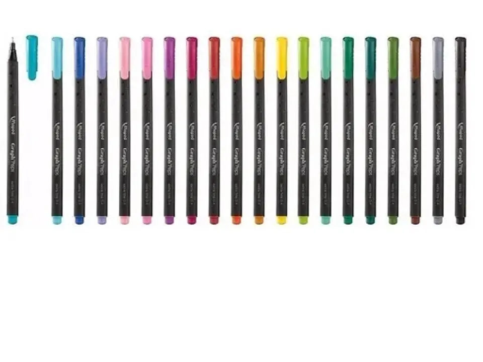 Microfibra Maped Graph Peps V/colores C/u 1
