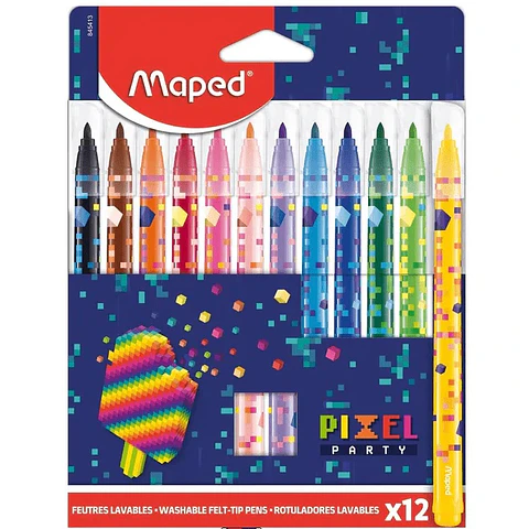 Marcadores Maped Pixel Party X12u