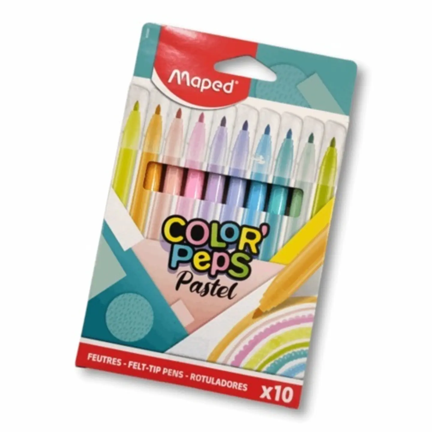 Marcadores Maped Color Peps Pastel X10 1