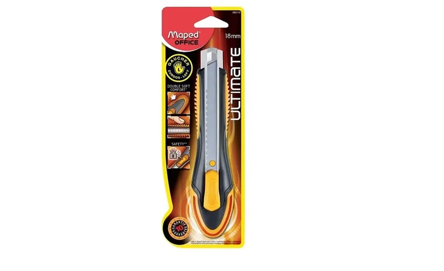 Cutter Maped 18mm Ultimate Zurdos 1