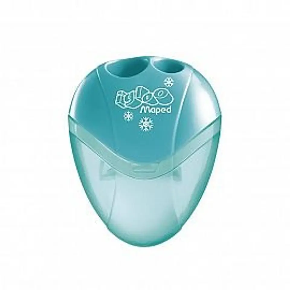 Sacapunta Plastico Maped Igloo 2 Filos C/deposito X30u C/u 1