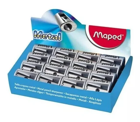 Sacapuntas Metal Maped Satelite 1 Filo X40