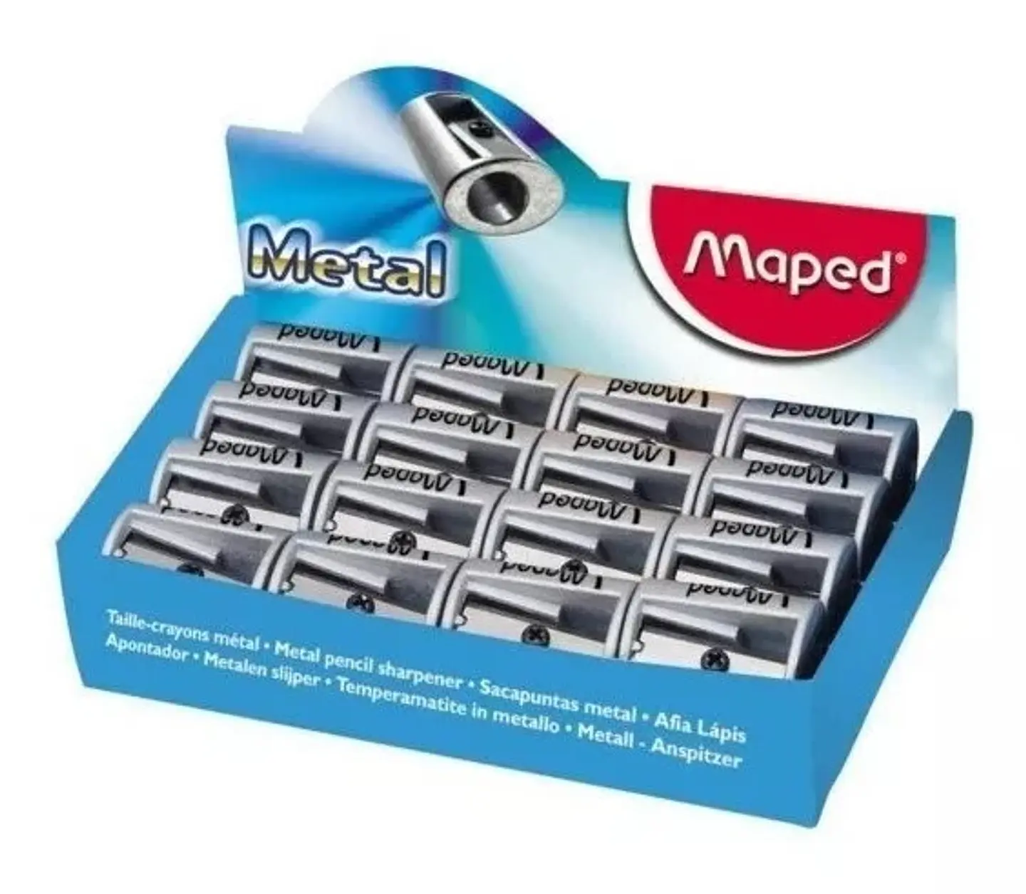 Sacapuntas Metal Maped Satelite 1 Filo X40 1