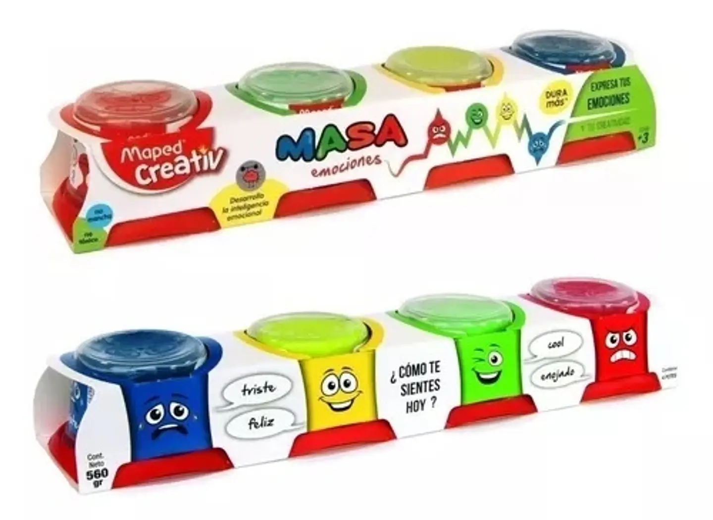 Masa Maped Pote Classic V/colores X4u. 1
