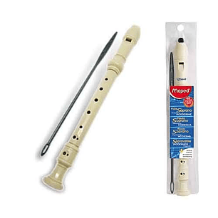 Flauta Maped Moderna Plastica