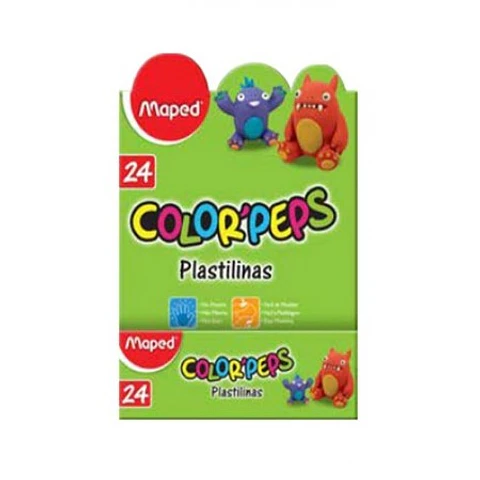Plastilina Maped Color Peps X24 Surtida