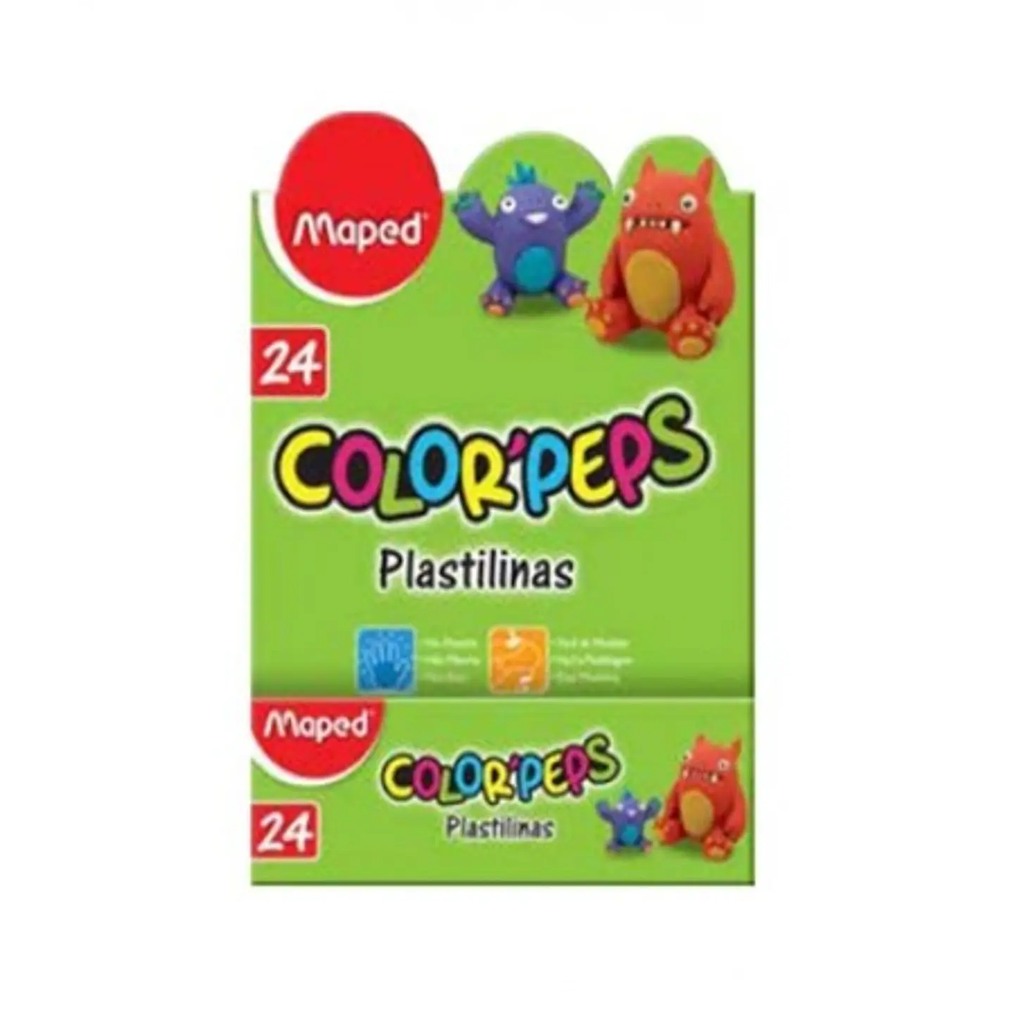 Plastilina Maped Color Peps X24 Surtida 1