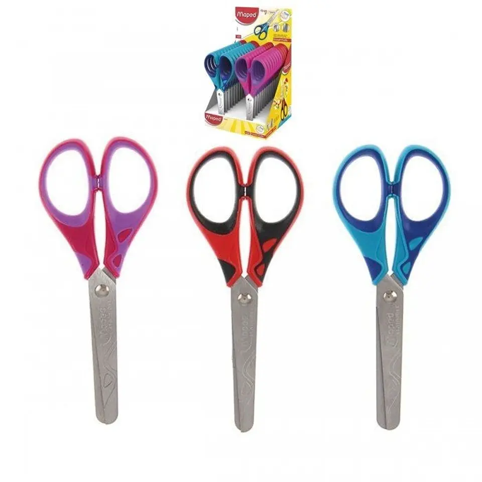 Tijera Maped 13 Cm Essential Soft 1