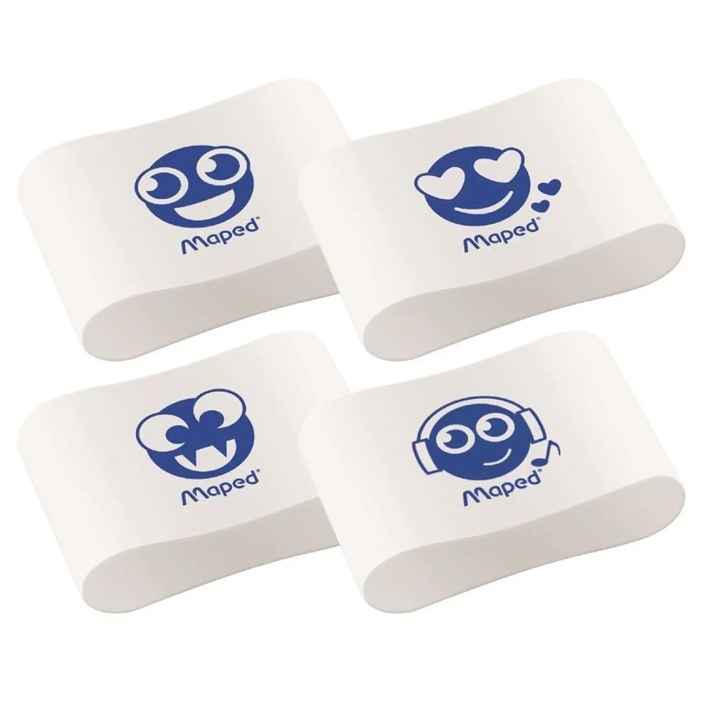 Goma De Borrar Maped Plastica Essentials Soft X 40u. 1