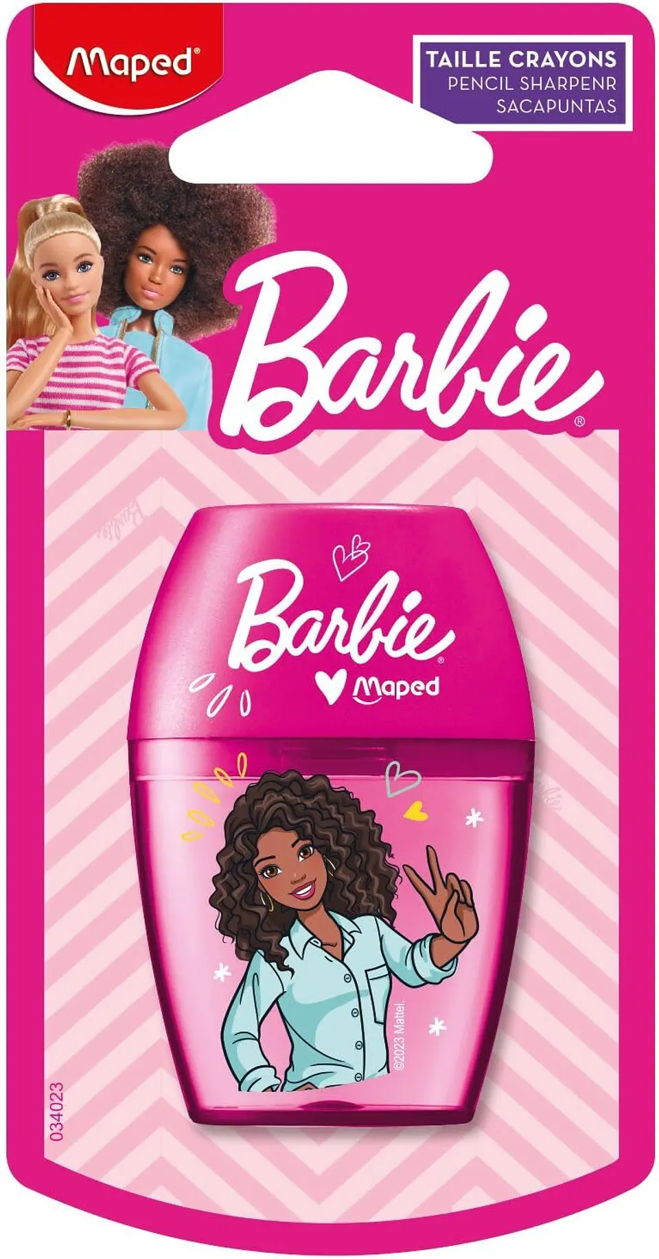 Sacapuntas Maped Barbie C/deposito 1